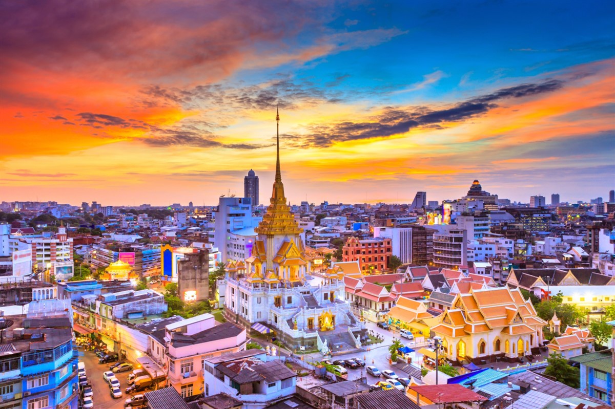 Thái Lan: Bangkok - Pattaya (Chợ nổi Damnoen Saduak, Khu du lịch Baan Chang, Water Space Pattaya, Wat Arun, tặng Buffet tại Baiyoke Sky, Trà sữa Thái Lan và bánh quẩy sốt kem) | Chương trình mới