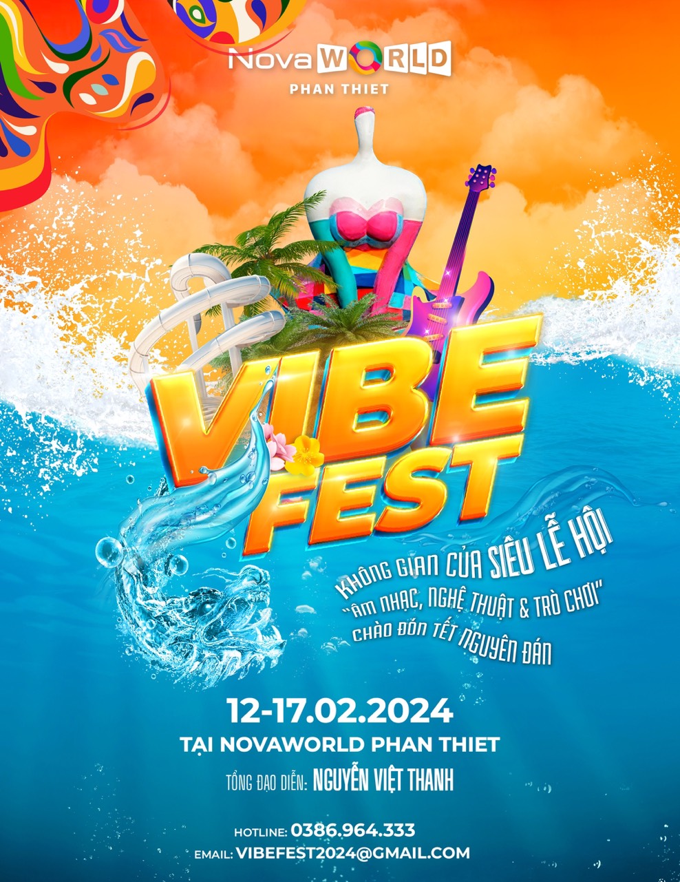 Vibe Fest 2024: Lễ hội Tết kết hợp âm nhạc, nghệ thuật và giải trí của tỉnh Bình Thuận