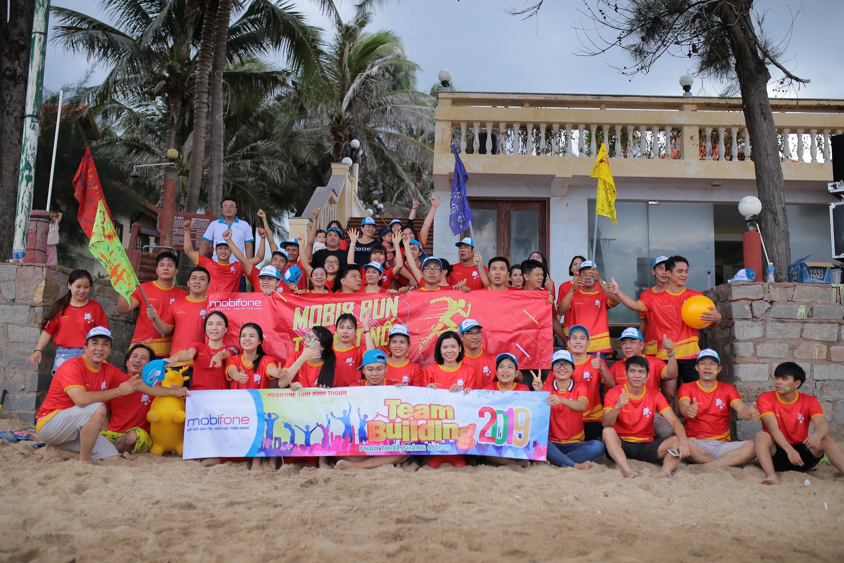 Clip Team Building đoàn khách Mobifone 8/2019 cùng Bờ Cát Vàng Travel